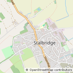 Map of Stalbridge, Dorset