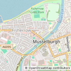 Map of Musselburgh, East Lothian