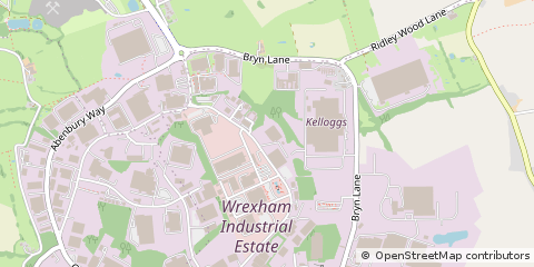 Map of Wrexham