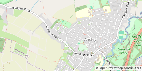 Map of Leicester