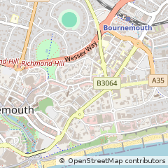 Map of Bournemouth