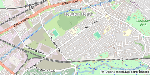 Map of Manchester