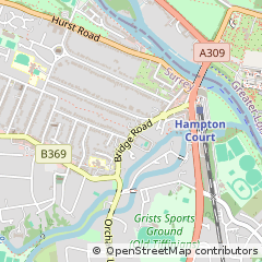 Map of Surrey
