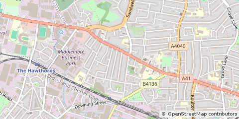 Map of Birmingham