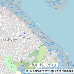 Map of Gosport, Hampshire