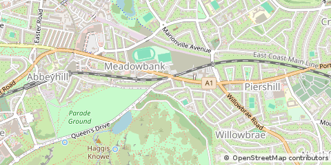 Map of Edinburgh