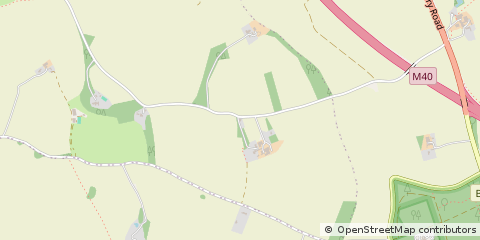 Map of Warwick, Warwickshire