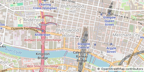 Map of Glassgow