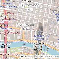 Map of Glassgow