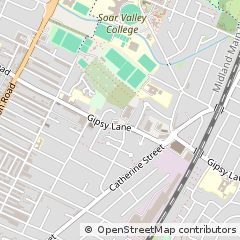 Map of Leicester, Leicestershire