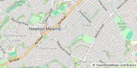 Map of Glasgow