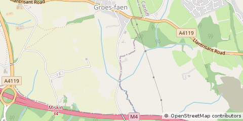 Map of Groesfaen