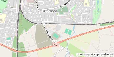 Map of Darlington