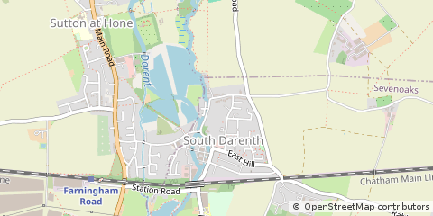 Map of Dartford