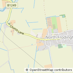 Map of East Yorkshire