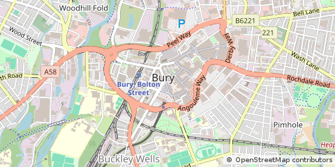 Map of Bury