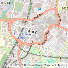 Map of Bury