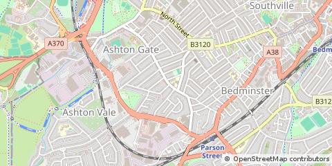 Map of Bristol