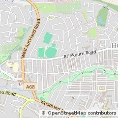 Map of Darlington, Co Durham