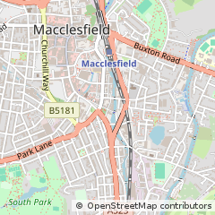 Map of Macclesfield