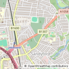 Map of Newcastle Upon Tyne