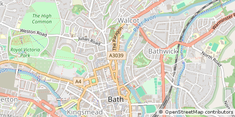 Map of Bath