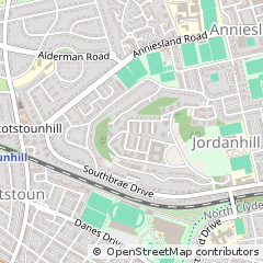 Map of Glasgow