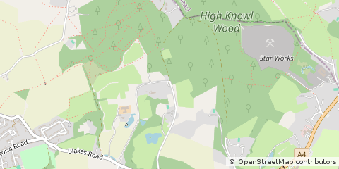 Map of Reading, Berkshire