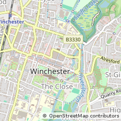 Map of Winchester