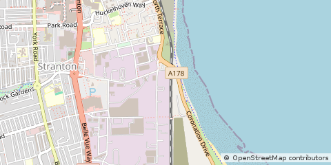 Map of Hartlepool