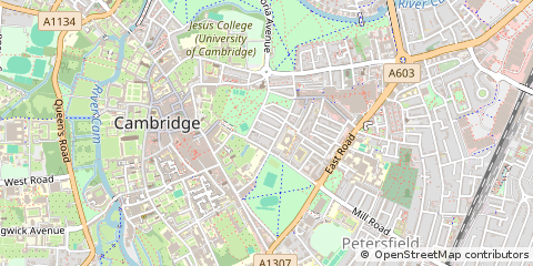Map of Cambridge