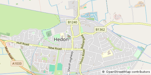 Map of Hull, East Yorkshire