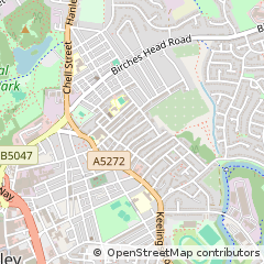 Map of Stoke-on-Trent