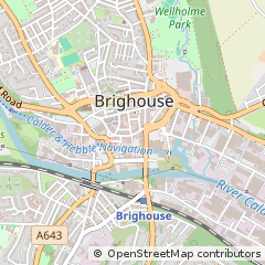 Map of Brighouse