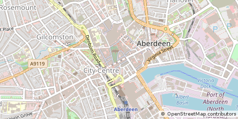 Map of Aberdeen