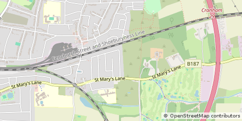 Map of Upminster
