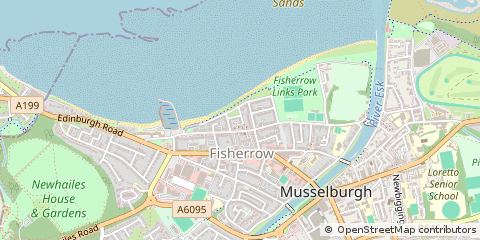 Map of Musselburgh