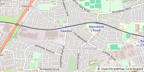 Map of Newcastle Upon Tyne