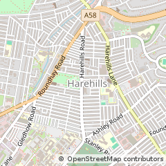 Map of Leeds