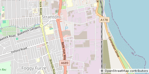 Map of Hartlepool