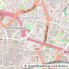 Map of Leeds