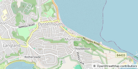 Map of Swansea