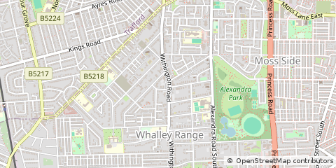 Map of Manchester