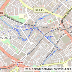 Map of Birmingham