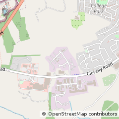 Map of Bideford