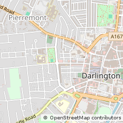 Map of Darlington, CO. Durham