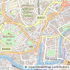 Map of Bristol