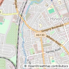 Map of Nottingham