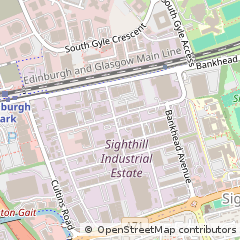 Map of Edinburgh, City of Edinburgh