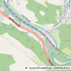 Map of Cromford, Matlock